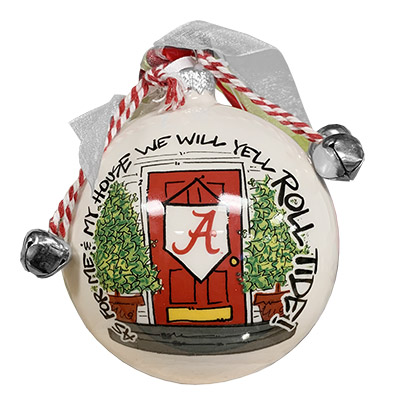 Alabama We Yell Roll Tide  Christmas Ornament In Box