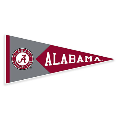    Alabama Pennant Decal