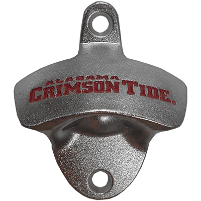 Alabama Crimson Tide Bottle Opener Wall Mount