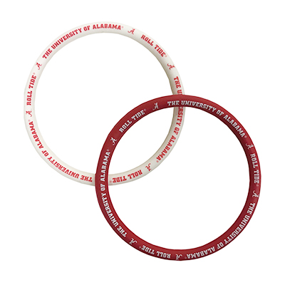 University Of Alabama Silicone Bracelet Set Of 2