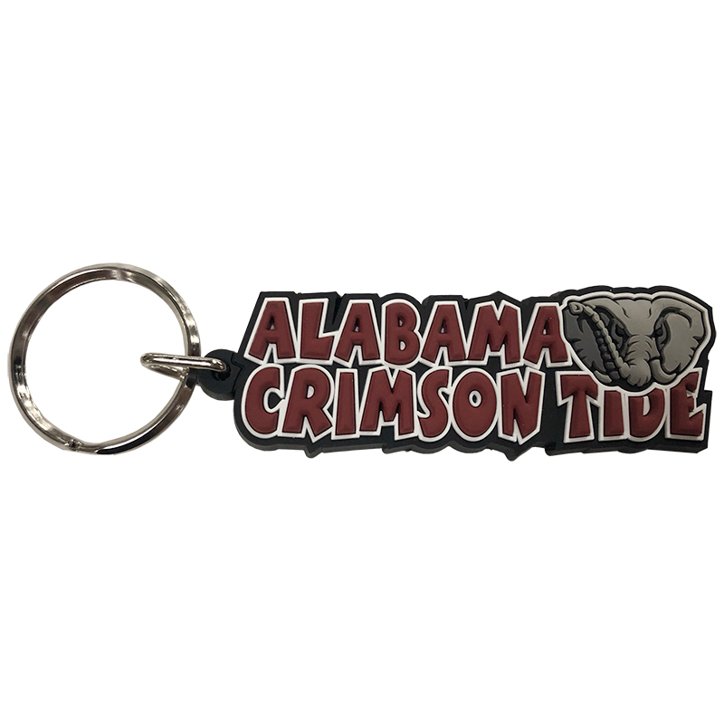 Alabama Crimson Tide Festive Keychain