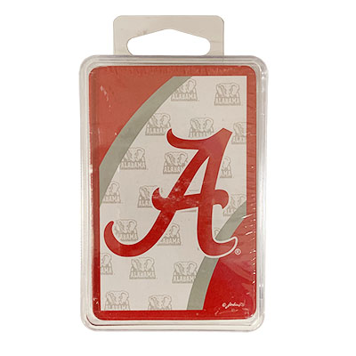 University Of Alabama Script A Playing Cards