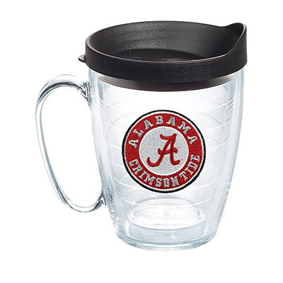  University Of Alabama Circle Logo Mug With Handle And Lid