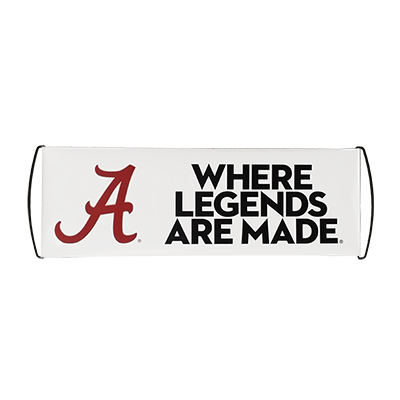 WHERE LEGENDS ARE MADE ROLL TIDE ROLLA BANNER