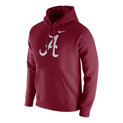 ALABAMA SCRIPT A PULLOVER FLEECE CLUB HOODIE