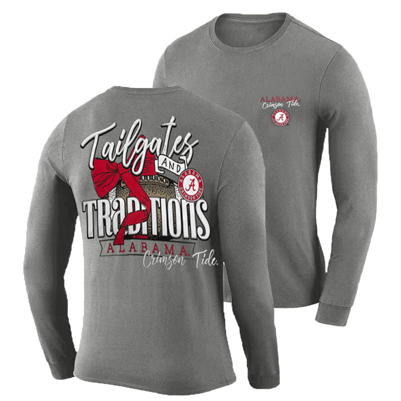 Alabama Tailgates And Traditions Long Sleeve T-Shirt (SKU 13316990102)