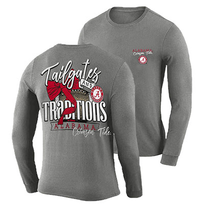 Alabama Tailgates And Traditions Long Sleeve T-Shirt