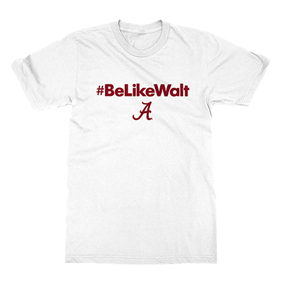 #BELIKEWALT OVER SCRIPT A T-SHIRT