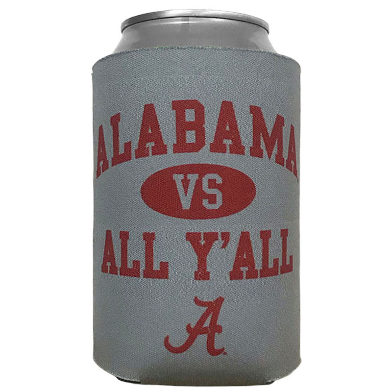 Alabama Vs All Yall Can Coozie