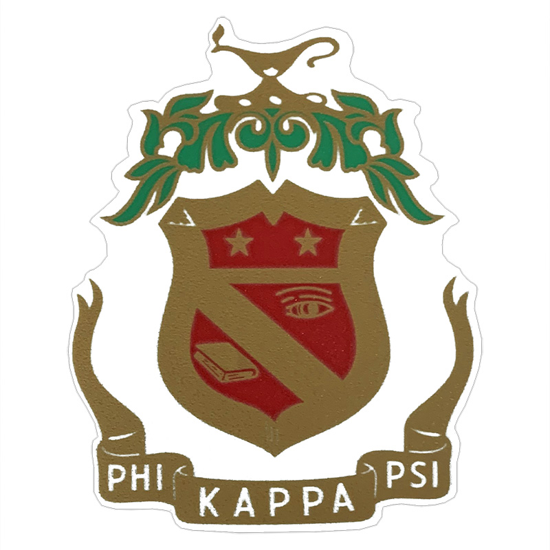 fugtighed morgue Mars Phi Kappa Psi Greek Crest Decal | University of Alabama Supply Store