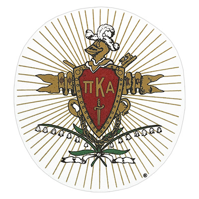 Pi Kappa Alpha Greek Crest Decal