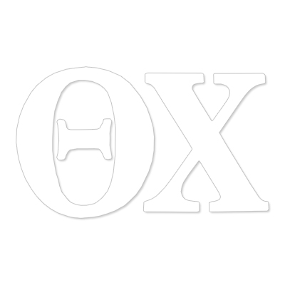 Theta Chi Greek Letter Decal