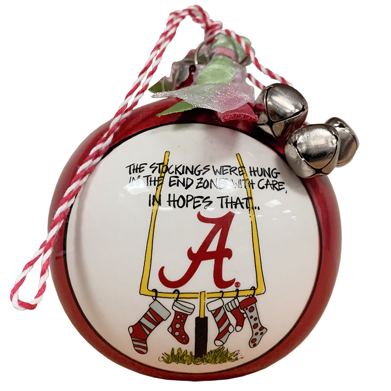 Alabama Stockings By Chimney Ornament With Ribbon And Gift Box (SKU 13331870100)