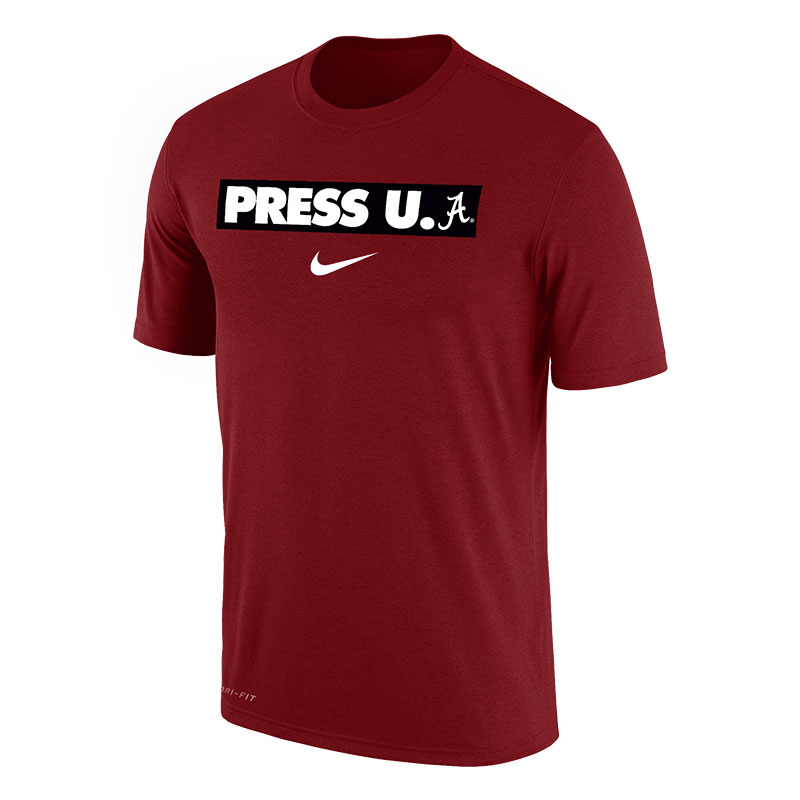 Clearance - Alabama Press U Dri-Fit Cotton Short Sleeve Verbiage T-Shirt