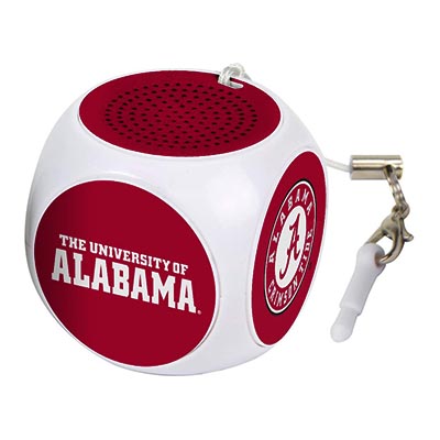 University Of Alabama Mini Bluetooth Speaker - White Mx-100