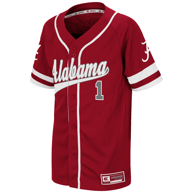 alabama crimson tide baseball jersey