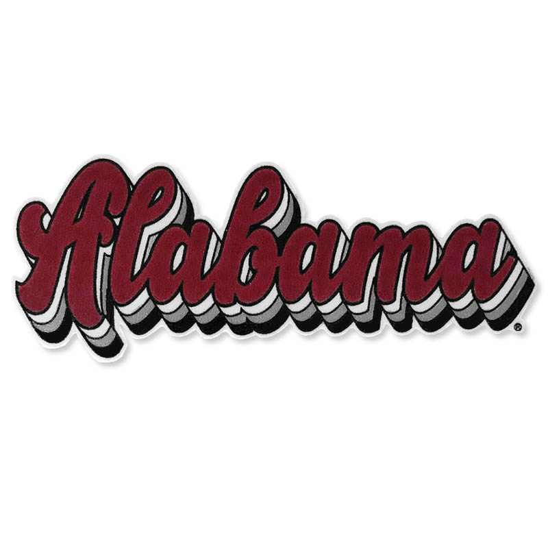    Alabama Retro Letter Decal (SKU 13356514115)