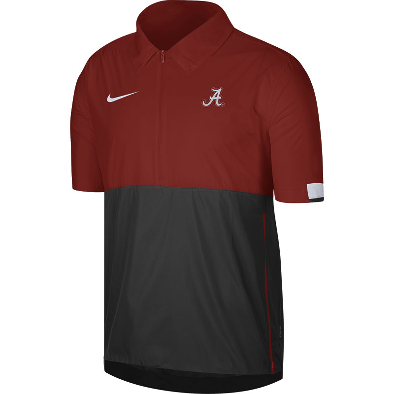 nike short sleeve coaches jacket