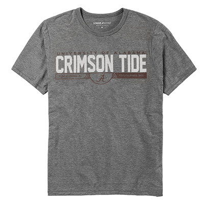 University Of Alabama Crimson Tide Over Script A Triflex T-Shirt