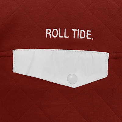ROLL TIDE QUILTED SNAP PLACKET
