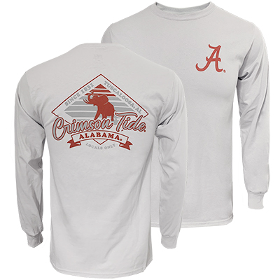 Script A Roll Tide Alabama 3 Location Long Sleeve T-Shirt