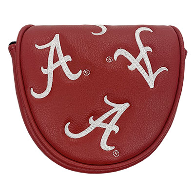 ALABAMA GOLF MALLET PUTTER COVER WITH SCRIPT A