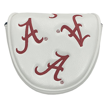 ALABAMA GOLF MALLET PUTTER COVER WITH SCRIPT A