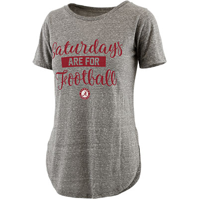 Saturdays Are For Football Script A Knobi Rounded T-Shirt