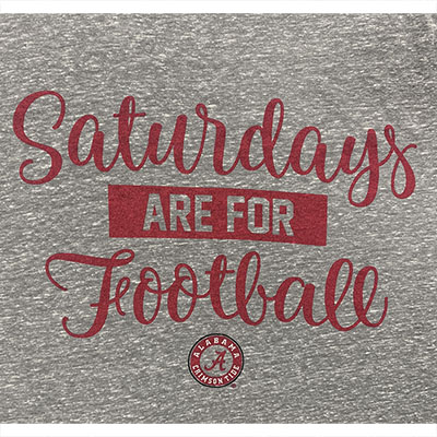 SATURDAYS ARE FOR FOOTBALL SCRIPT A KNOBI ROUNDED T-SHIRT