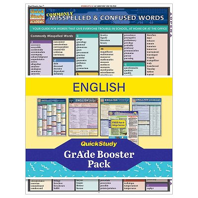 English Grade Booster Pack Study Aid