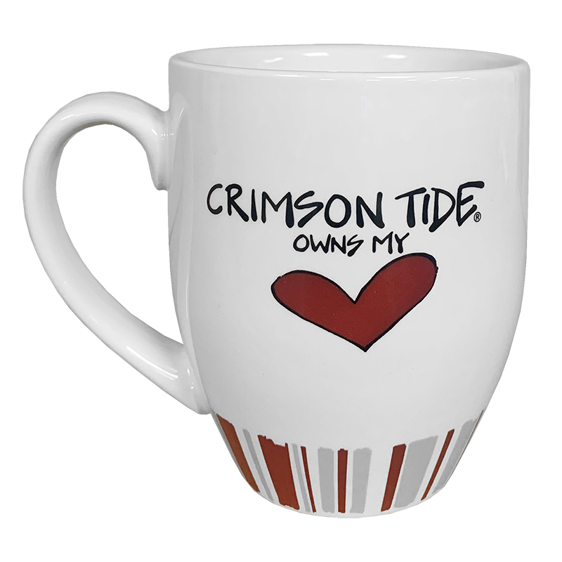 Crimson Tide Owns My Heart Mug (SKU 1346498172)