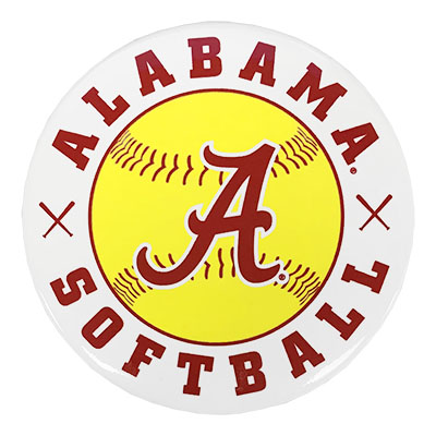 Alabama Softball Button