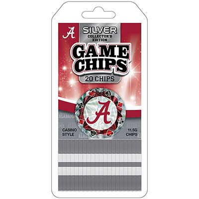 Alabama Poker Chip Set Of 20