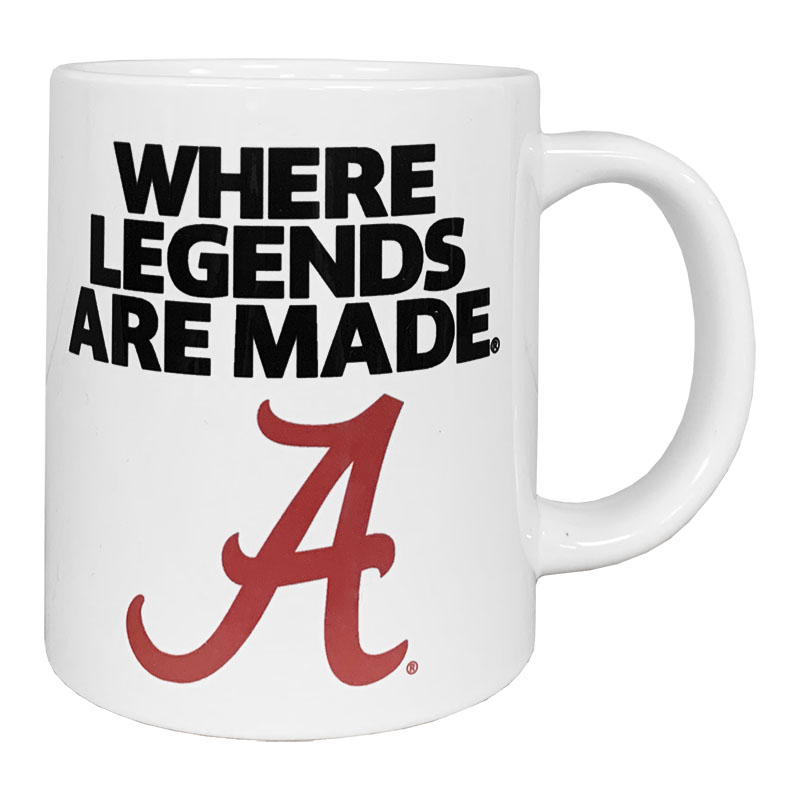 Alabama Where Legends Are Made Ceramic Mug (SKU 1346822472)