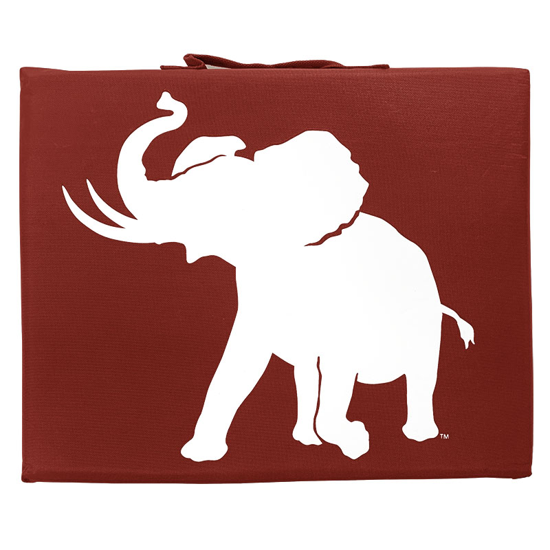 Alabama Elephant Bleacher Cushion  University of Alabama Supply Store