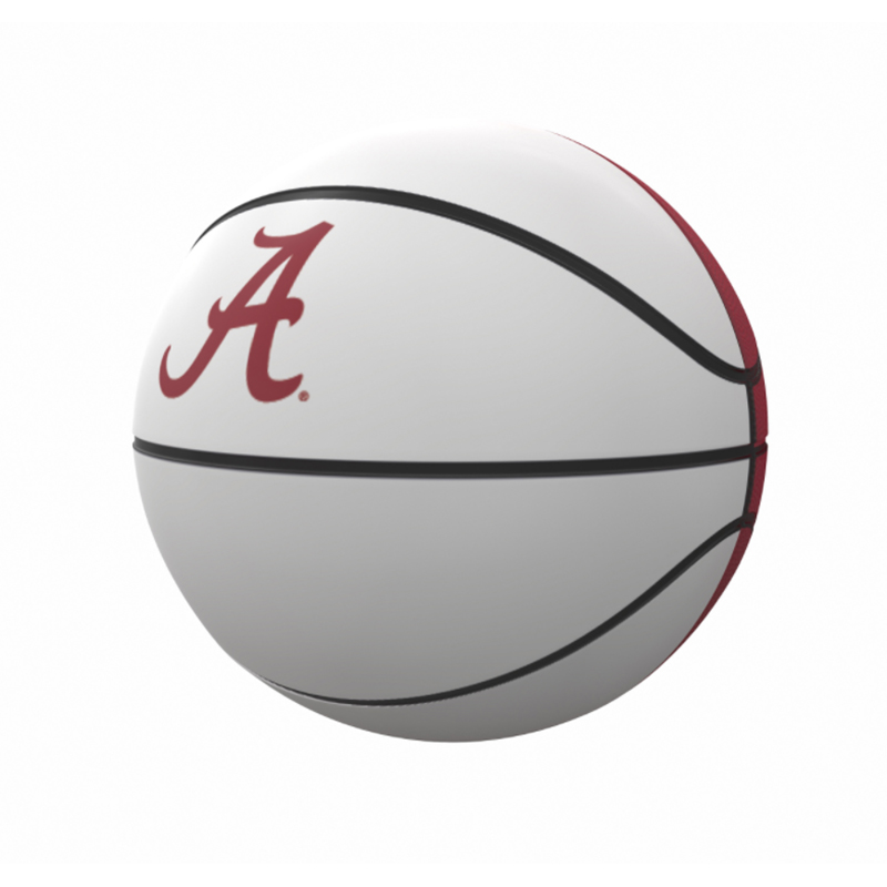 Alabama Red & White Panel Basketball (SKU 13468415302)