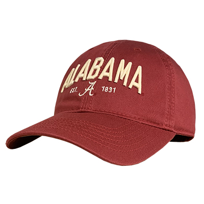 Alabama Script A Established 1831 Relaxed Twill Cap