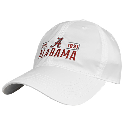 ALABAMA SCRIPT A ESTABLISHED 1831 COOL FIT CAP