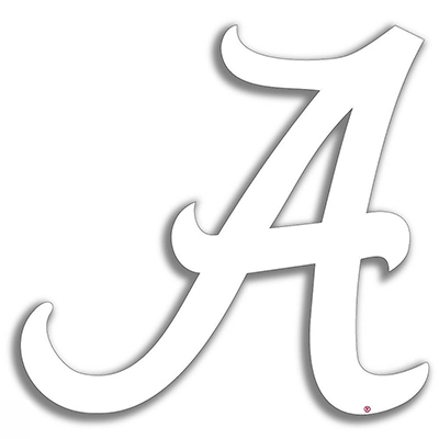    Alabama Script A Decal