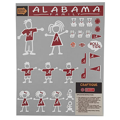 Decals | University of Alabama Supply Store