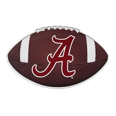    Alabama Football With Script A Decal