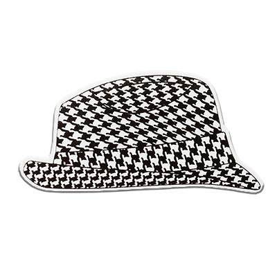    Alabama Houndstooth Fedora Decal