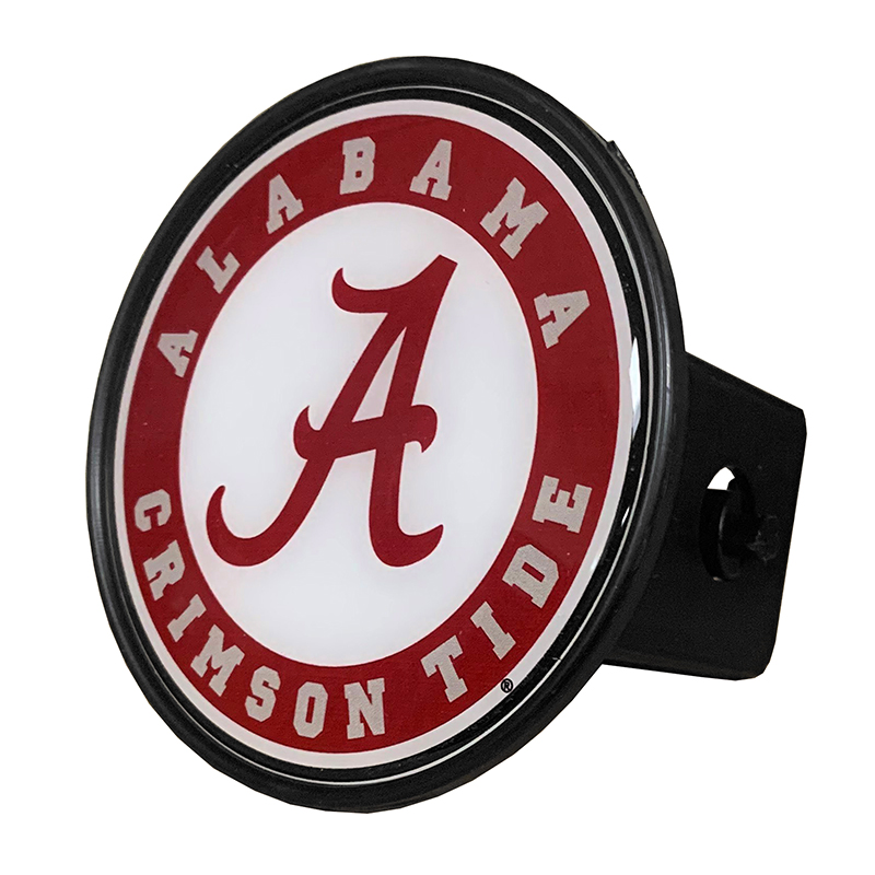 Alabama Circle Logo Domed Hitch Cover