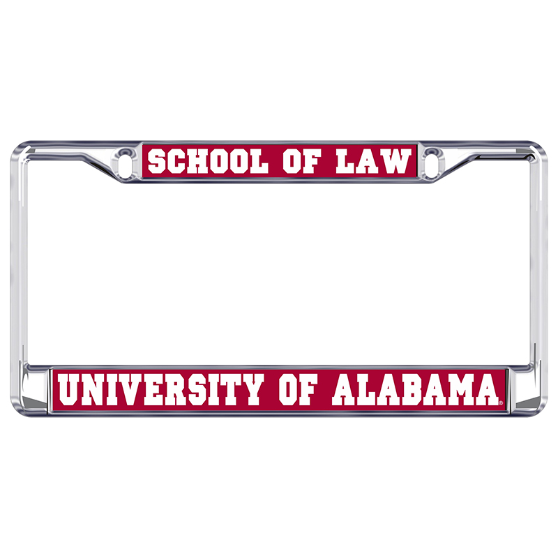 Alabama School Of Law Metal Domed Plate Frame (SKU 1347381539)