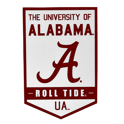 The University Of Alabama Roll Tide Banner Decal