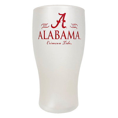 Alabama 1831 Frosted Iced Tea  Glass
