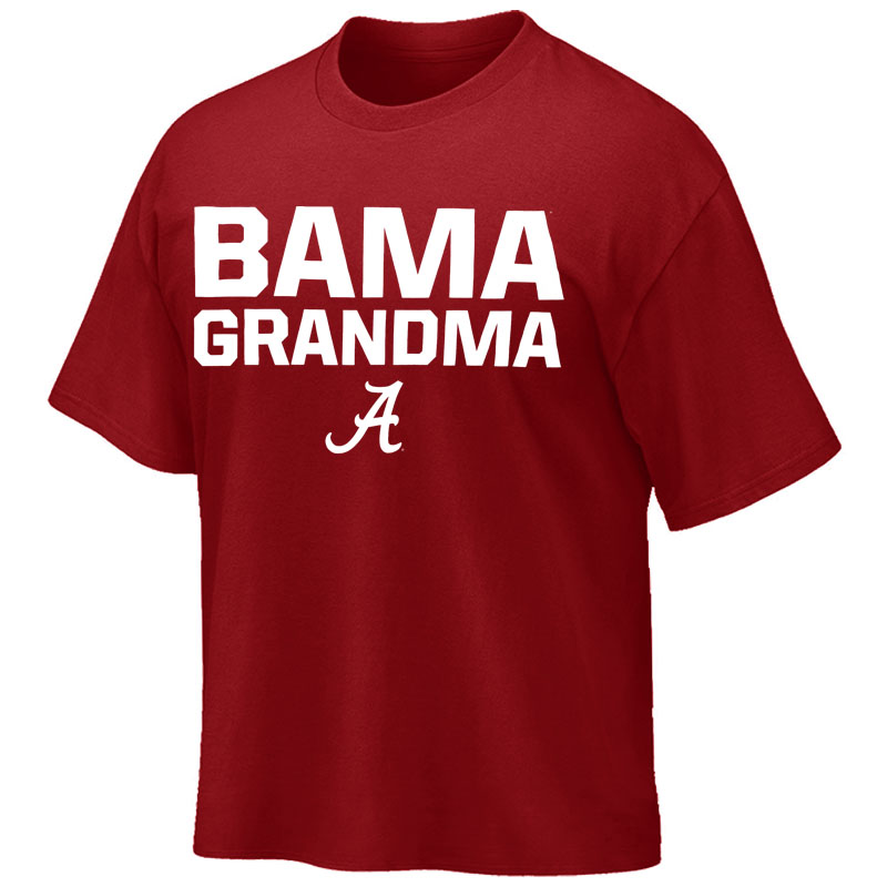 Bama Grandma Block Script A T-Shirt