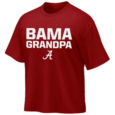 Bama Grandpa Block Script A T-Shirt