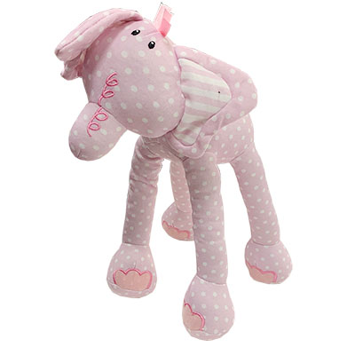 Baby Elephant Striped Plush Elephant