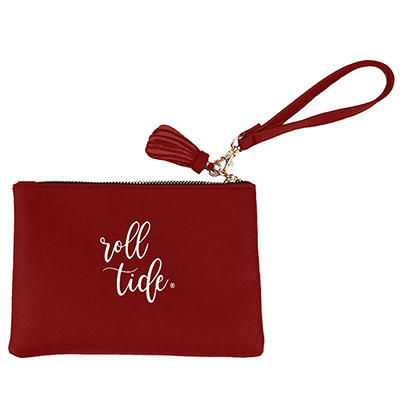 Alabama Jen Roll Tide Wristlet